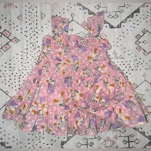 Angel Dear daffodil dress with matching bloomers